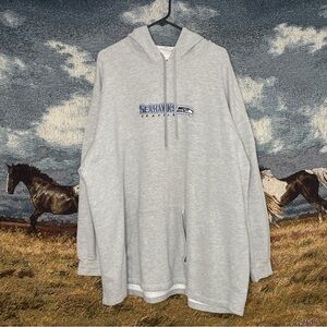 Y2k Seattle Seahawks NFL Vintage Football Mens Pullover Sweater Mens Size 3XL